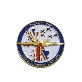 85th Anniversary Battle of Britain Pin Badge Brooch Decorations Veteran Gifts Memorabilia RAF 1940 2025