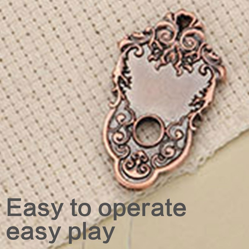 Retro Metal Needle Threader Easy and Quick Sewing Threading Tool