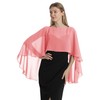 Hotshawl Capelets para mujer, chales y envolturas de gasa para
