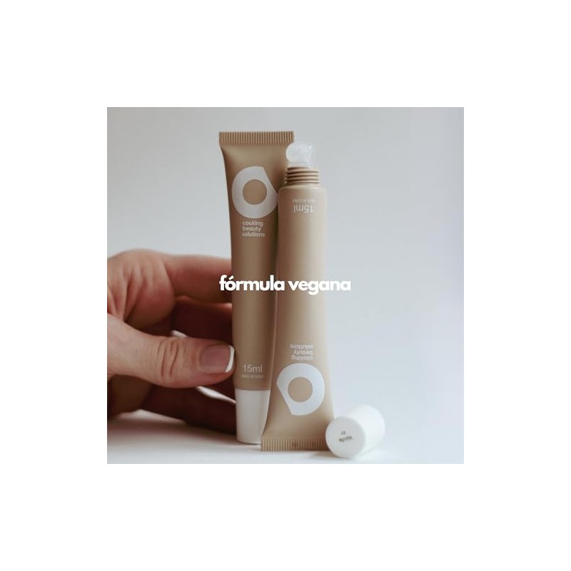 Orno Beauty Solutions Lip Gloss Vegano Transparente, Ultra Shine con