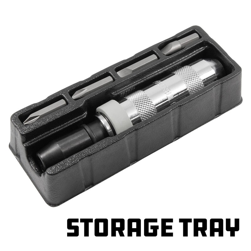 Powerbuilt 1/2 Inch Drive Impact Driver Set Extractor Tool, Slotted