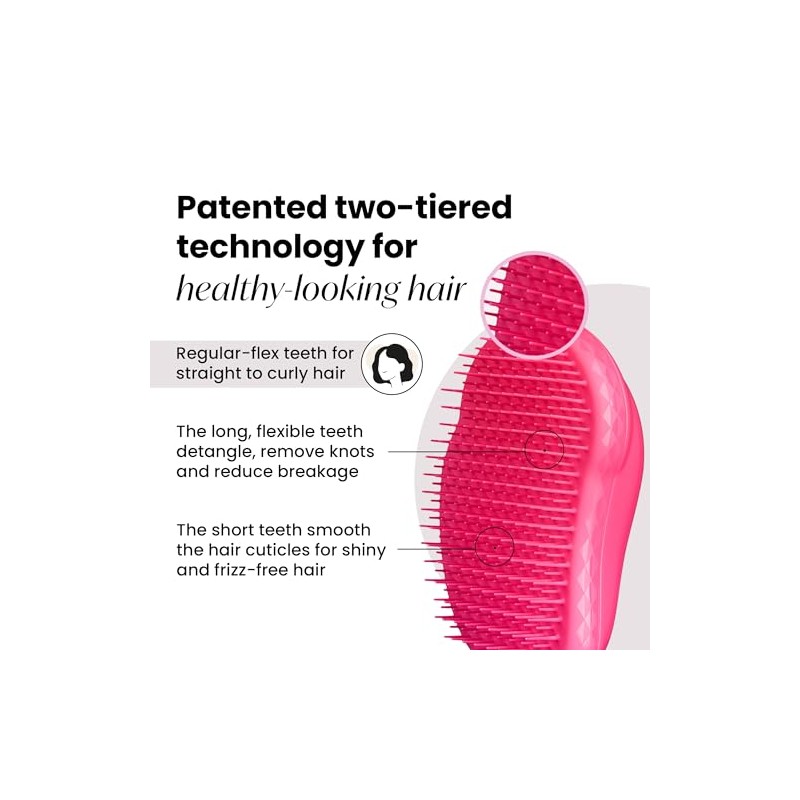 Tangle Teezer Cepillo Para Cabello Tangle Teezer Original Pink Rosa