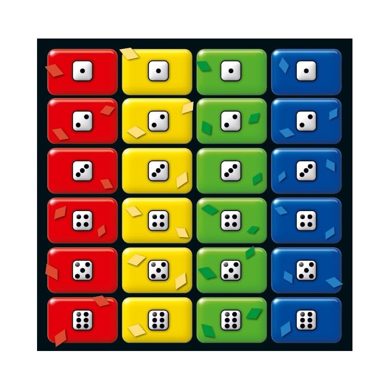 Schmidt Spiele 49611 Würfel Ligretto, Würfelspiel