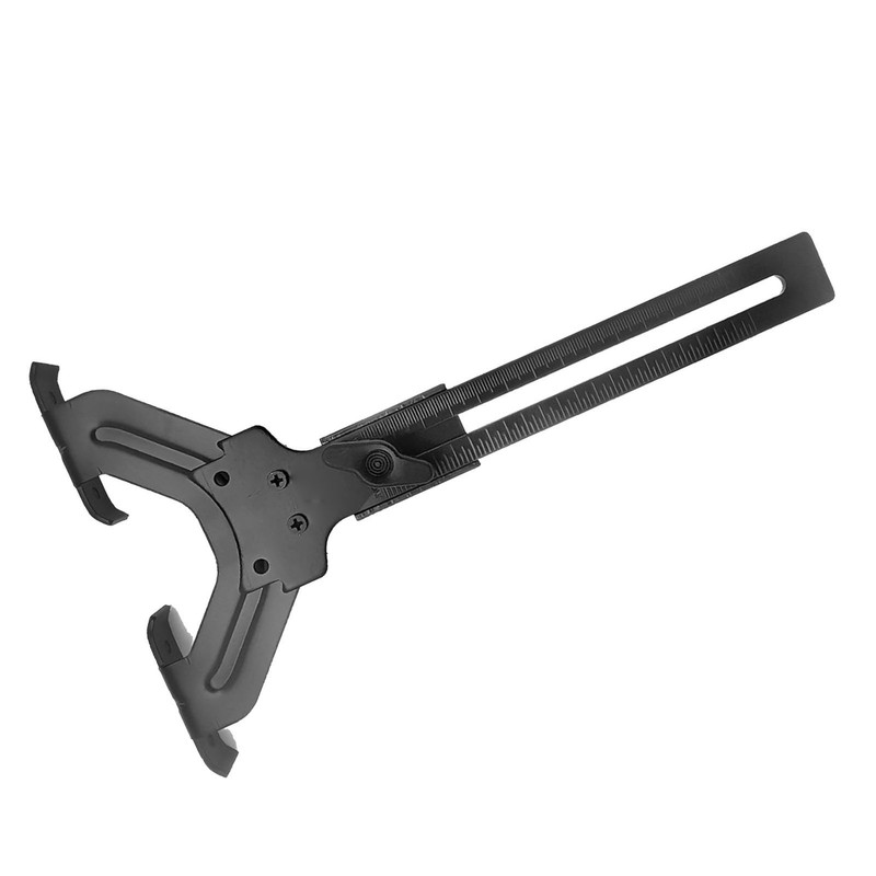 Compact Router Edge Guide for Fixed Base Full Metal Structure