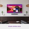 Roku TV Wireless Soundbar, Soundbar Exclusively for RokuTV with Enhanced