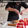 Pizza Dough Docker Stainless Steel Pizza Roller with Spikes Multipurpose