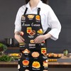 MYSOMY Aussie Cuisine Apron Aussie Foods Lover Gift Australia Themed