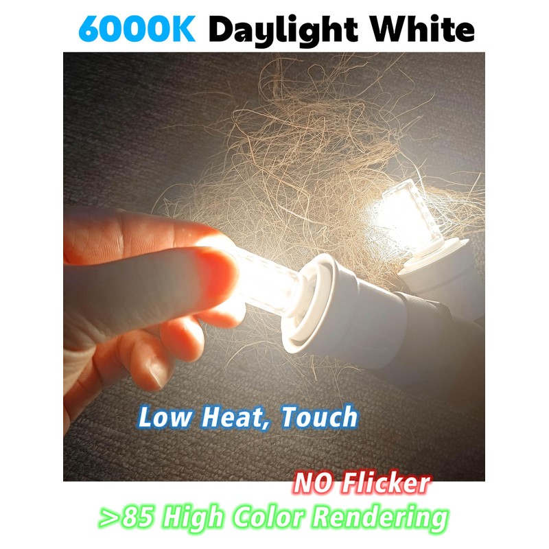 Xyanmc E12 Dimmable LED Light Bulb Equivalent 25w-40W, AC120V 4W