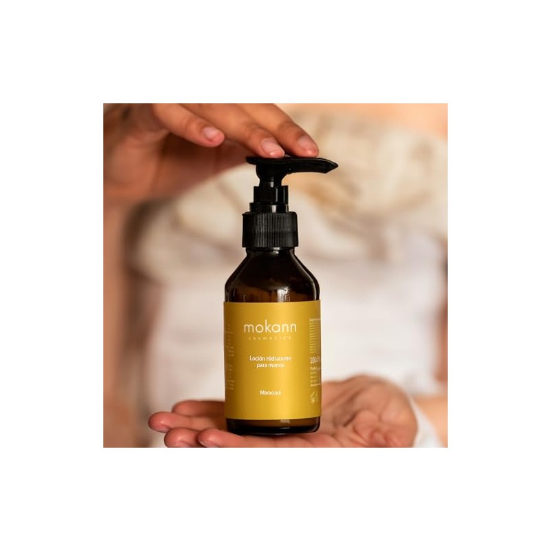Mokkan Locion Hidratante para Manos Maracuya con Aceites Naturales 100ml