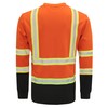BOCOMAL FR Shirts High Visibility/Hi Vis Reflective Flame Resistant/Fire Retardant