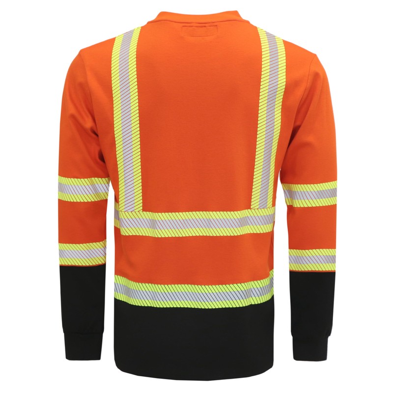 BOCOMAL FR Shirts High Visibility/Hi Vis Reflective Flame Resistant/Fire Retardant