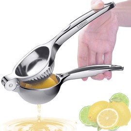 Lemon Squeezer Juice Squeezer YANHAO Stainless Steel Unbreakable Suitable for Lemon, Orange, Grapefruit Juice, Dishwasher Safe