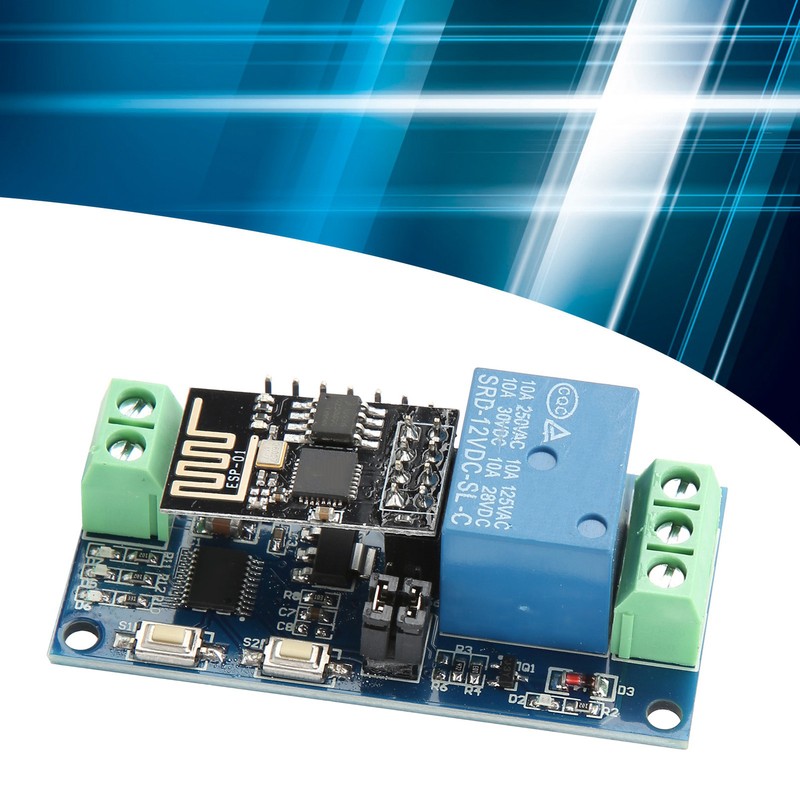 1‑Way WiFi Relay Module for Android Mobile Phone APP Wireless