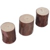 Wood Stakes Cylindrical Pine Log DIY Painting Material Flower Pot