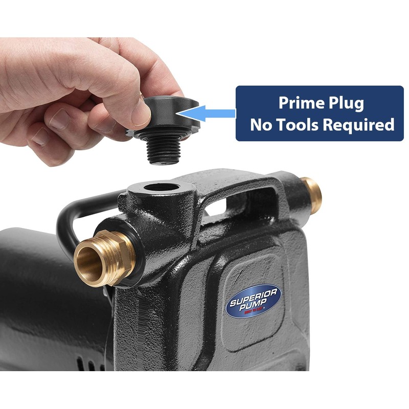 Superior Pump 90050 Transfer Pump , Black