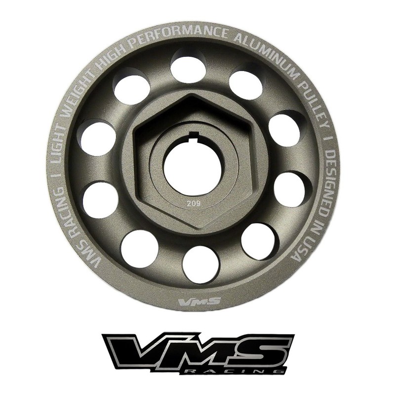 VMS Racing 99-00 Light Weight Billet Aluminum Crankshaft CRANK PULLEY