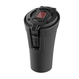 Seikosangyo EXEA Car Accessories Ashtray Solar Light Ash ED-227 Black