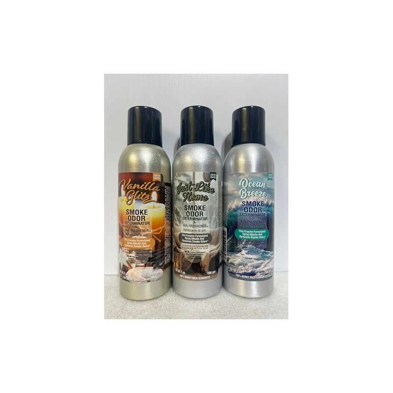 Smoke Odor Exterminator 198 gm/ 7 oz Large Spray Vanilla
