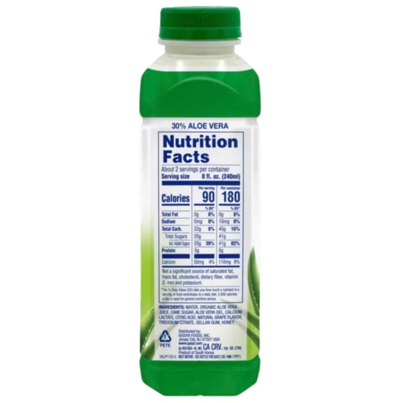 Goya Aloe Drink Original, 16.9 oz, 2-Pack