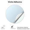 Movilideas 3 pezzi di defibrillatore PVC adesivo resistente per esterni