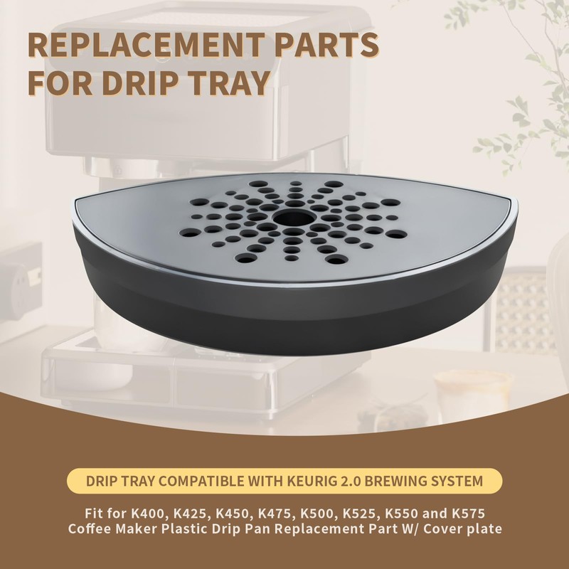 Drip Tray Compatible with Keurig 2.0 Brewing System,Fit for K400,