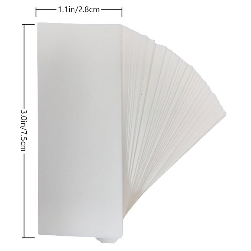 ibasenice 1000Pcs Chromatography Paper Strip - Paper Chemistry Laboratory Removal