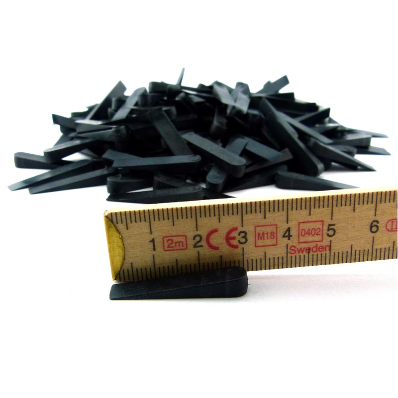 Tile Wedges Plastic Tile Spacers 30 x 0-5 mm Pack