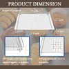 Set of 2 Cooling Racks with Folding Legs，for Cooking, Roasting,