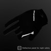 Komine GK-2603 Protective 3 Fingerless Mesh Gloves for Motorcycles Light
