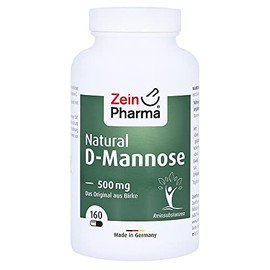 Natural D-Mannose 500 mg Capsules