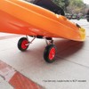 Lixada 1pc 10" Puncture-Proof Tire Wheel for Kayak Canoe Trolley