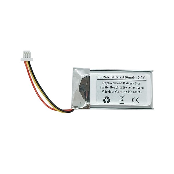 STARTONG 450mAH 3.7V Replacement Battery for Turtle Beach Elite Atlas