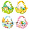 Pack of 12 Easter Baskets Craft Paper, Easter Basket Craft
