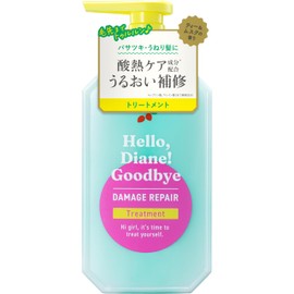 Diane Treatment [High Damage Moisturizing Repair] Body 13.5 fl oz (400 ml) [Tea & Musk Scent] Hello Diane Good Bai Coloring Bleach Hair Retention Gloss
