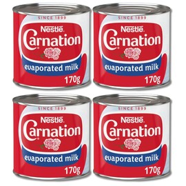Carnation Evaporated Milk Nestle Bundle 4 packs Bundled by The Great British Kitchen