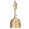 Brass Hand Call Bells Sturdy Handle Loud Ringing Bell for
