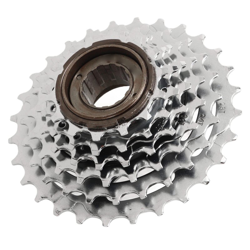 Jeffergarden 6S 14-28T Bicycle Cassette Sprocket, High Strength Steel, Lightweight