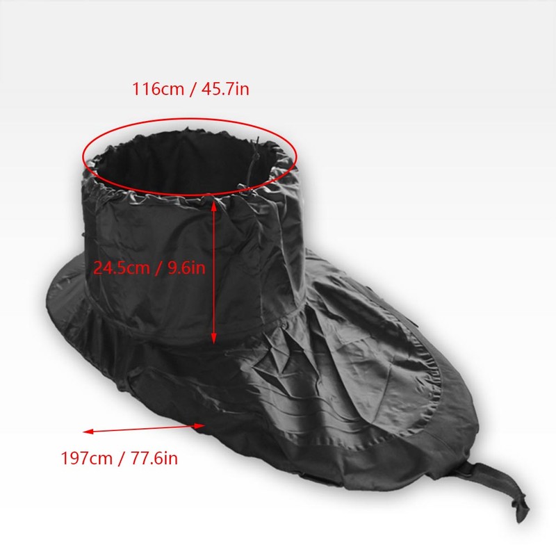 Skirt Cover Kayak Accessories Deck Canoe Water Sports Boat