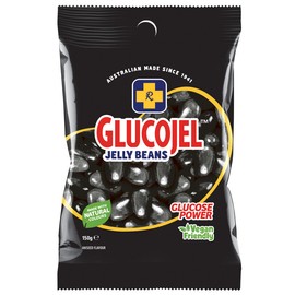 Glucojels Jelly Beans Black 150g