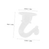 FUNOMOCYA Versatile Ceiling Hooks for Plant Hangers Lights White Heavy
