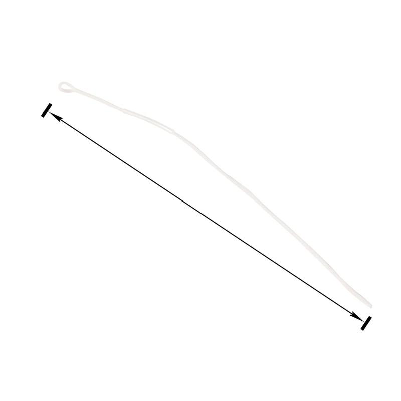 Enwye 10 Pieces Fly Fishing Line 20LB Braided Fly Loop