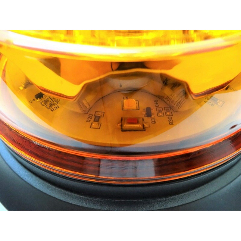 LED beacon , 4 flash patterns, 12 V, 24 V,