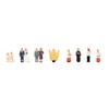 FALLER 155605 Heart Wedding Couple with Pastor, Plain, Multiple Colours