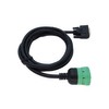 Type2 Green 9Pin J1939 to DB15 ELD Cable for Fleet