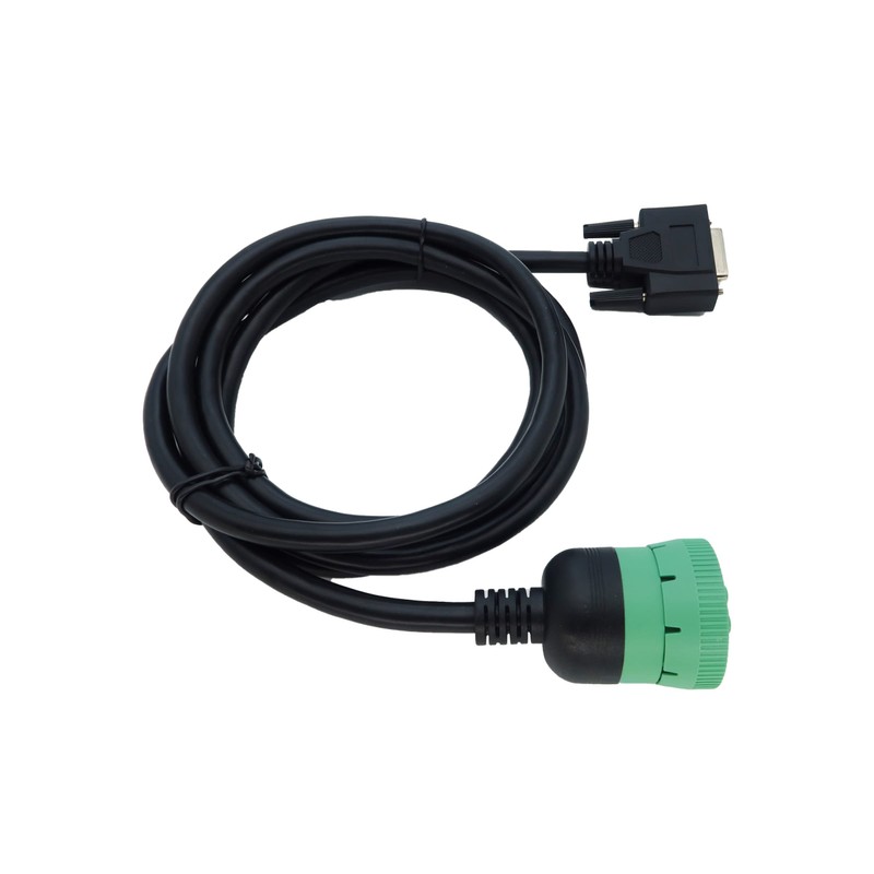 Type2 Green 9Pin J1939 to DB15 ELD Cable for Fleet