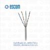 Cable De Red Utp 100% Cobre Cat5e Interior Gris Bobina