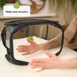 Mirror Therapy Box for Stroke Rehabilitation | Mirror Box Therapy for Stroke Recovery | Hand Recovery Aid | Hand Rehabilitation Equipment | for PLP, CRPS, Peripheral Nerve Injuries & More