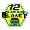 Nascar # 12 Ryan Blaney 4-Inch Vinyl Decal Sticker