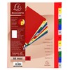 Exacompta - Ref 92E - PP Printed Indices - For