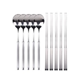 Bloom at Home Choice Sanding 5-Piece Cutlery Set (Bulk) / 블룸엣홈 초이스 샌딩 5벌 수저세트 (벌크)